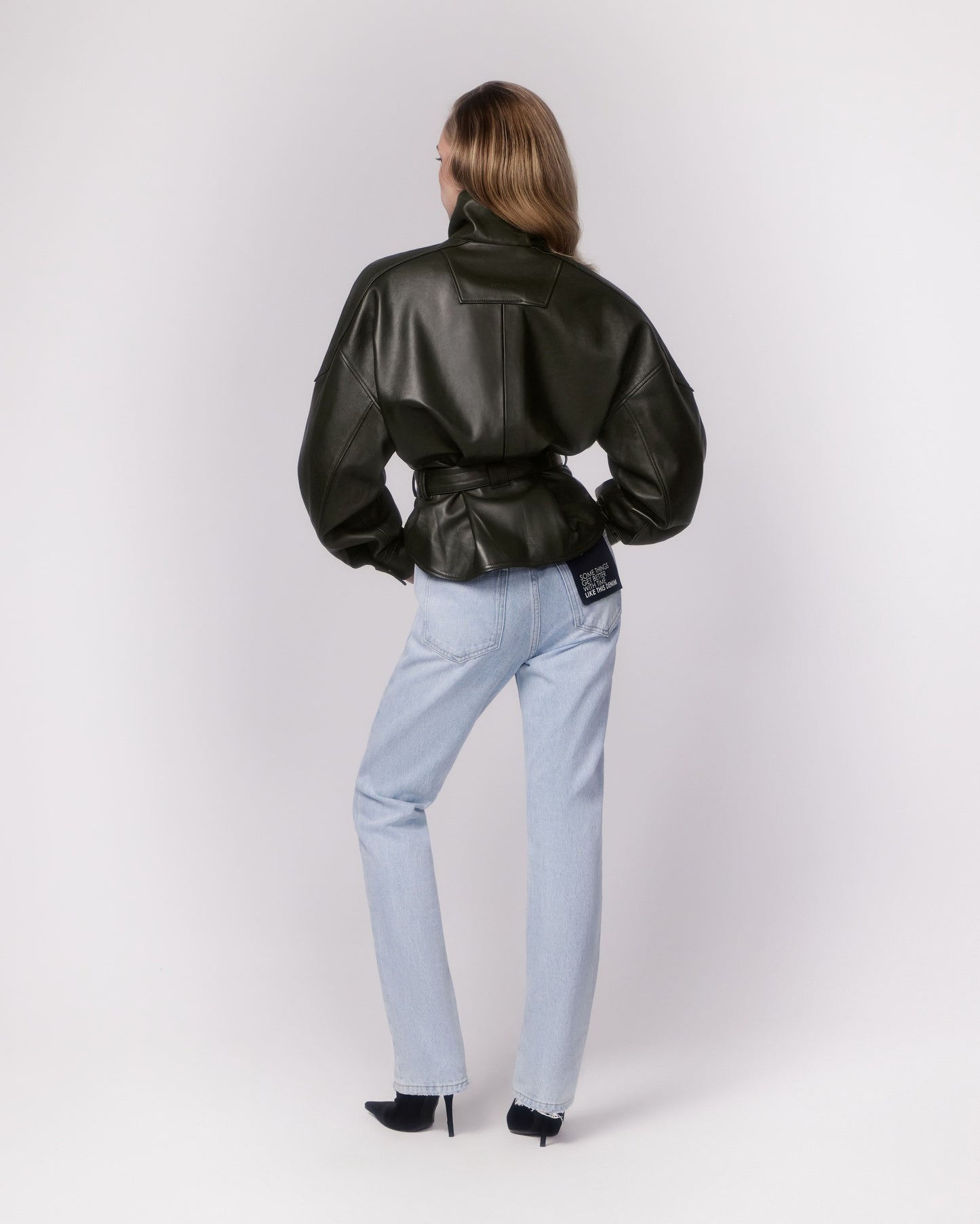 Rêverie leather jacket