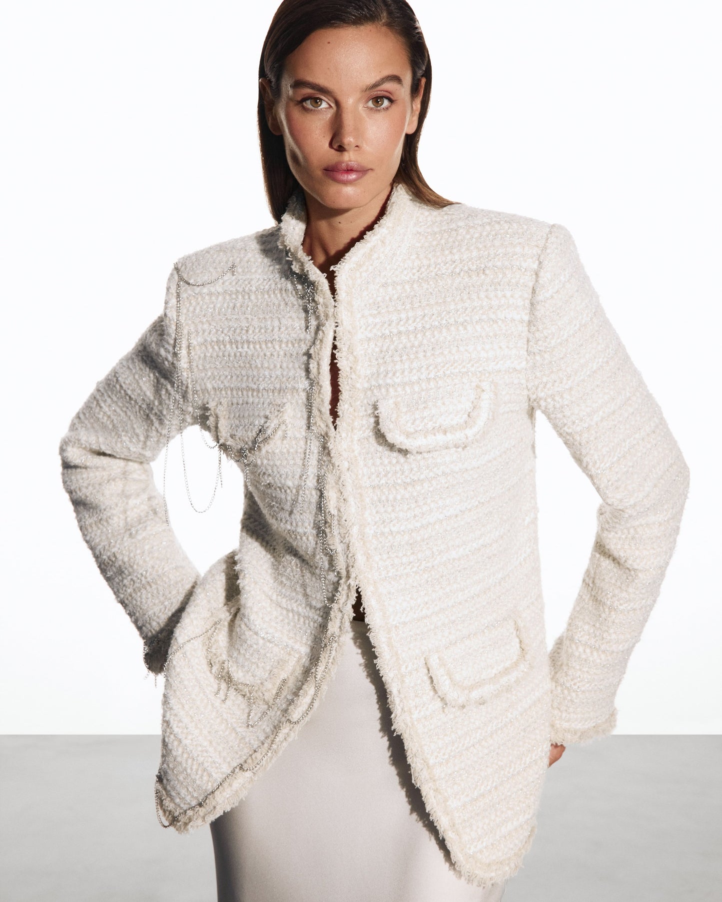 Chains Tweed Jacket