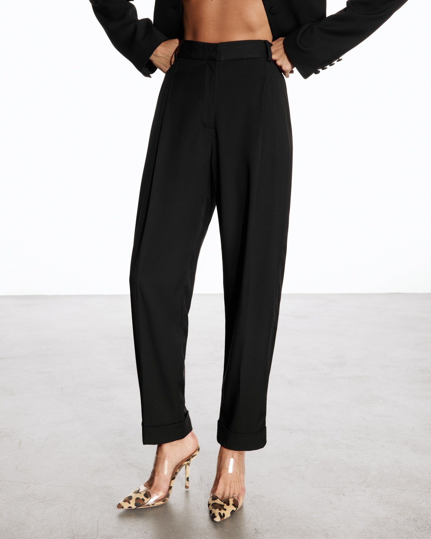 She High-rise Trousers