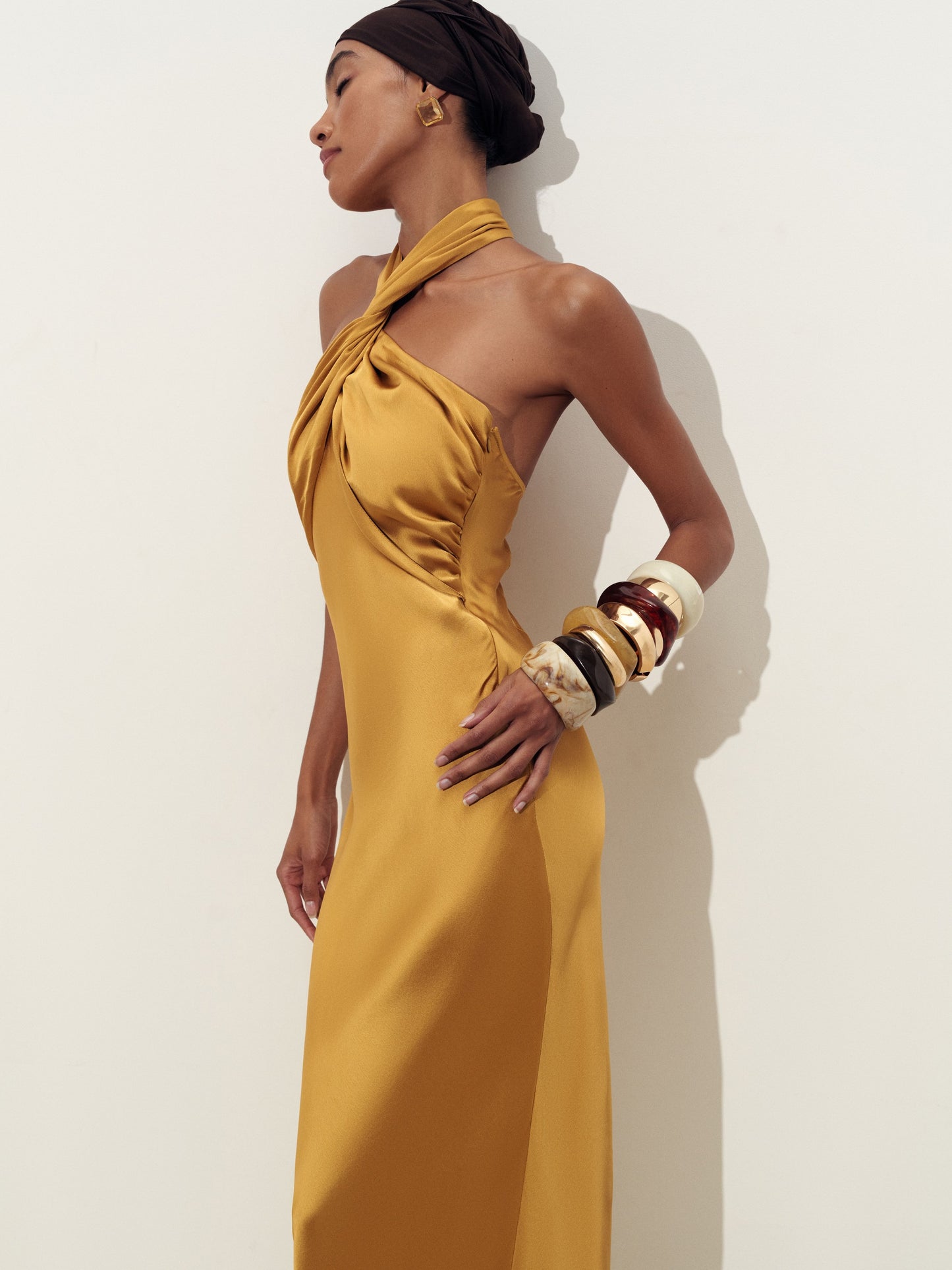 Gold Reef Maxi Dress