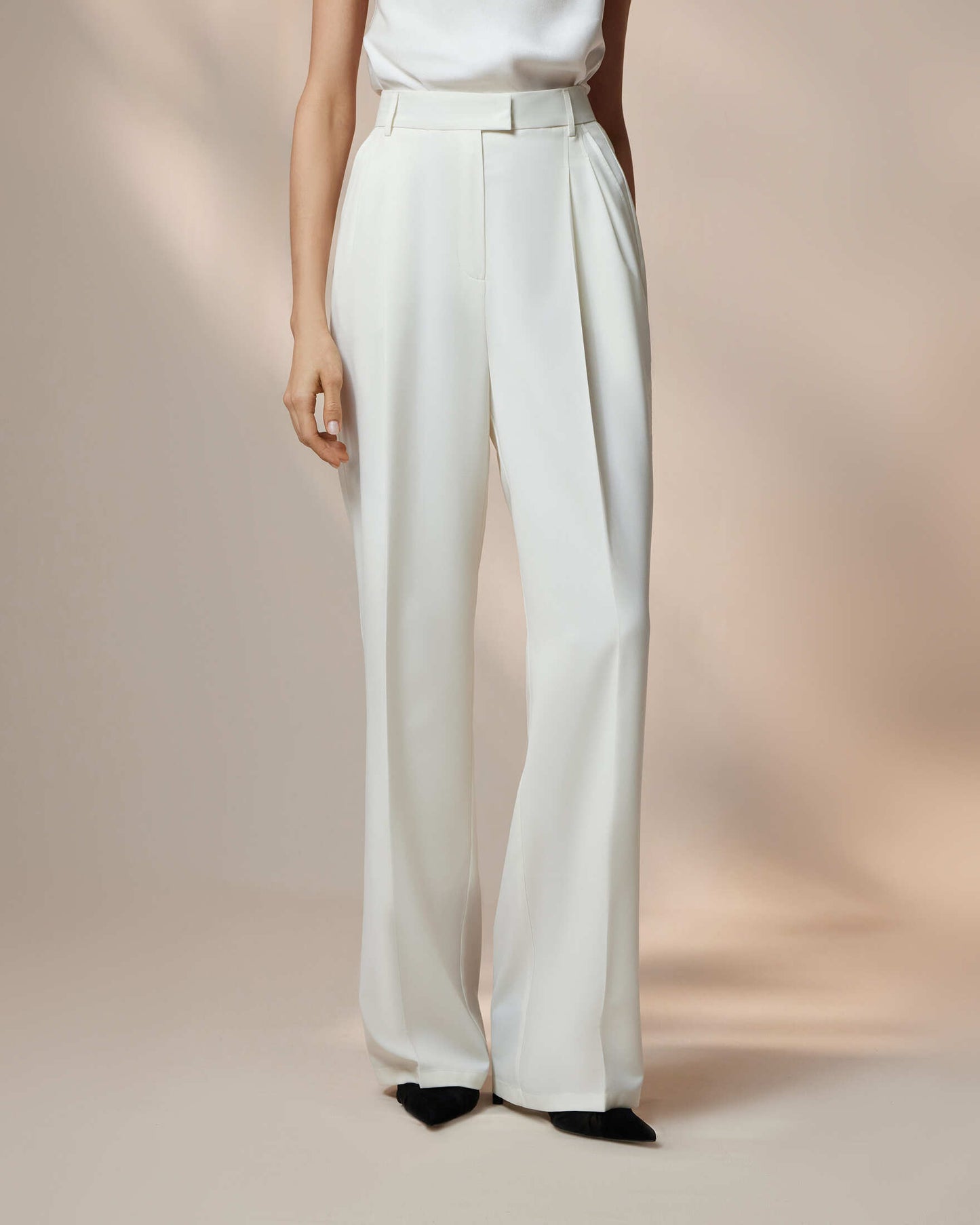 Straight cut pants