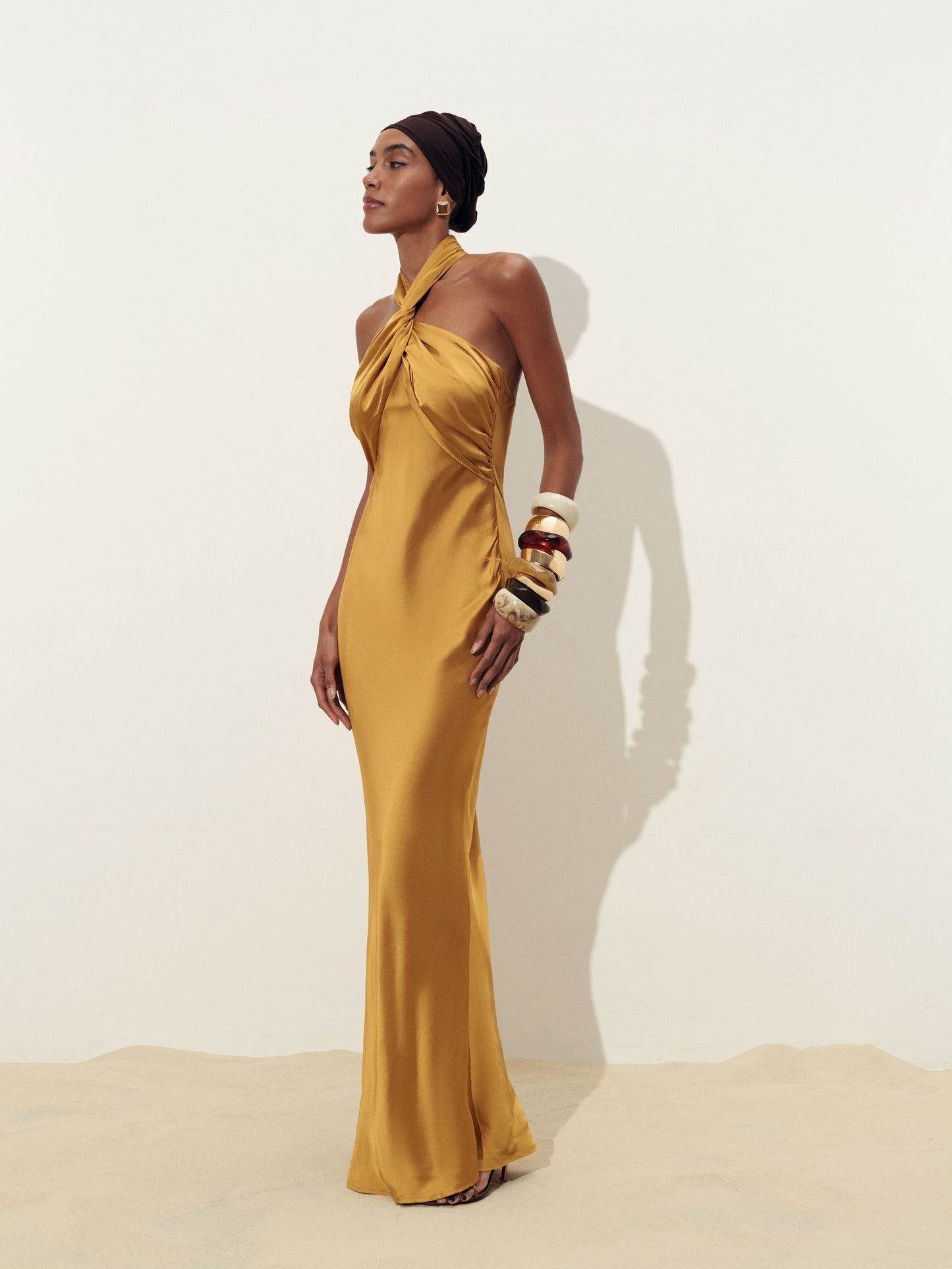 Gold Reef Maxi Dress