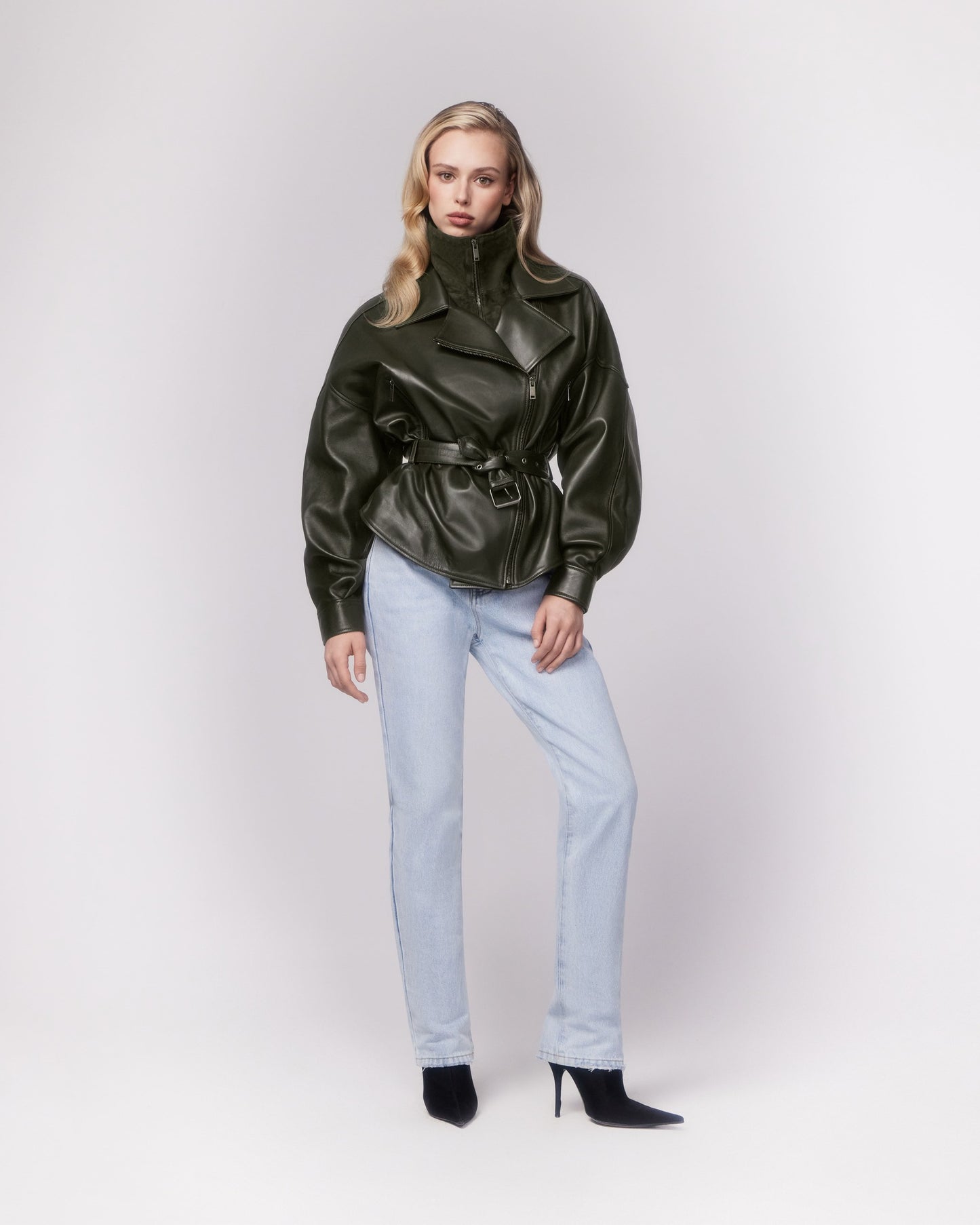 Rêverie leather jacket