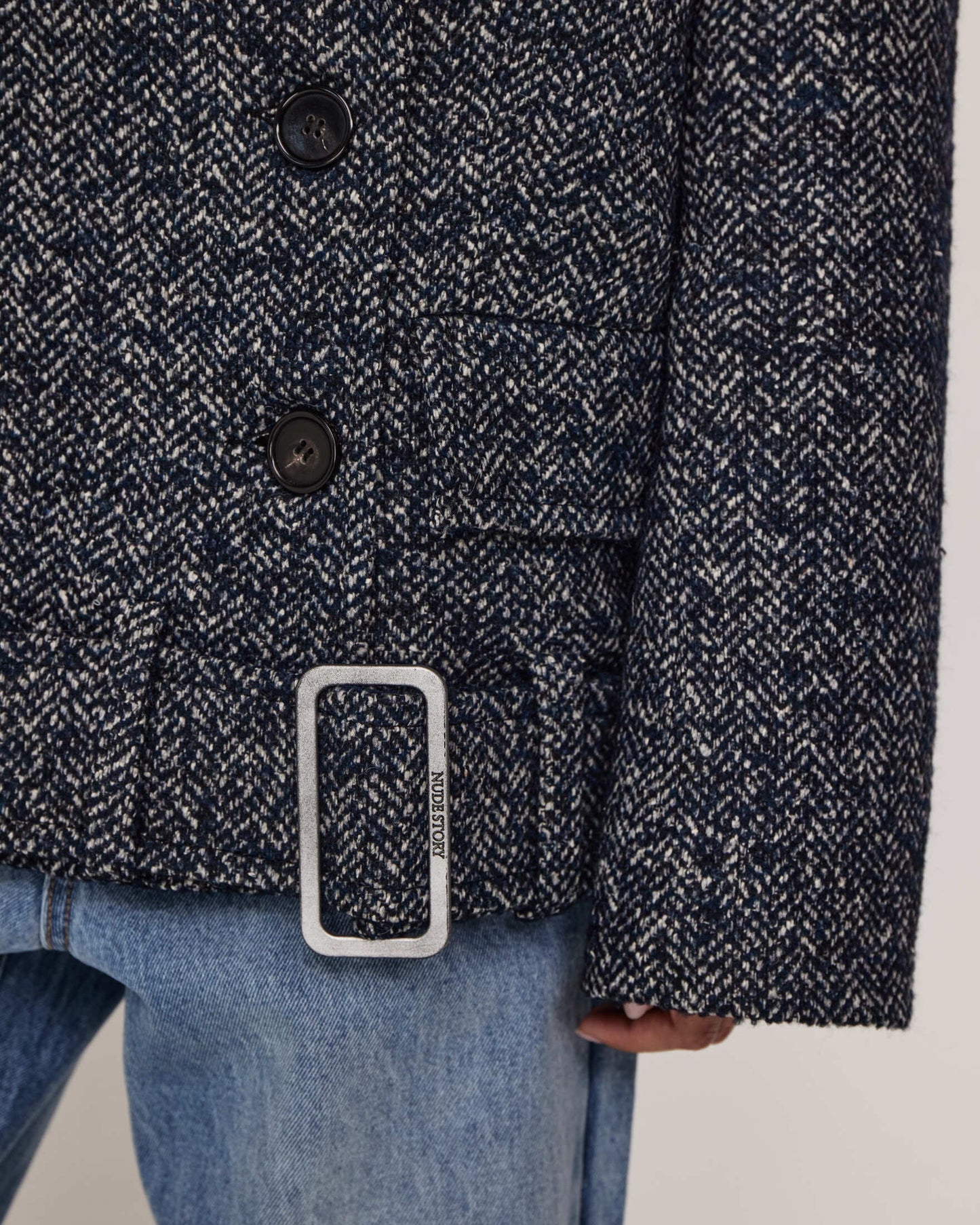 Thames cropped coat