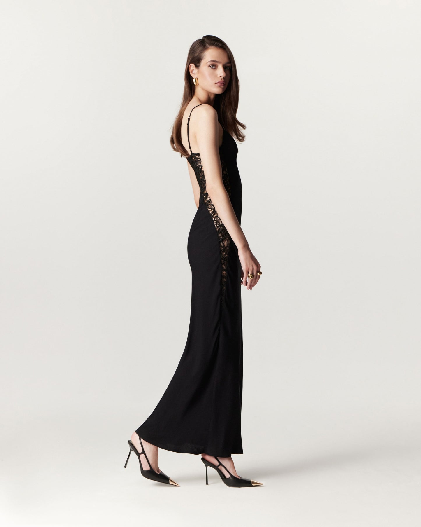 Trina Maxi Combination dress