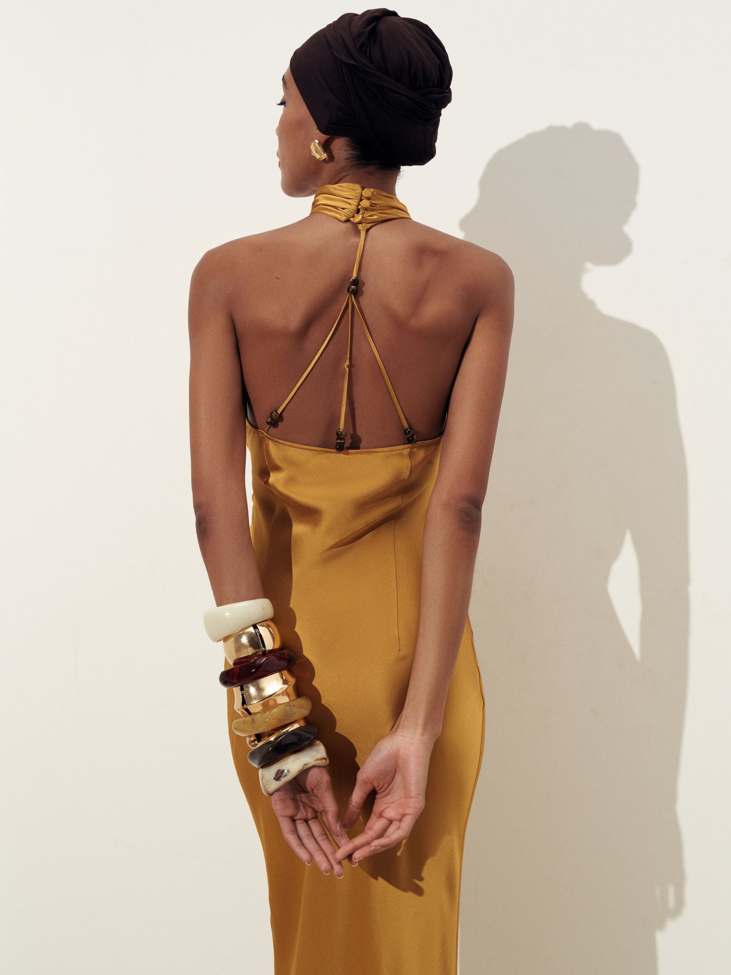 Gold Reef Maxi Dress