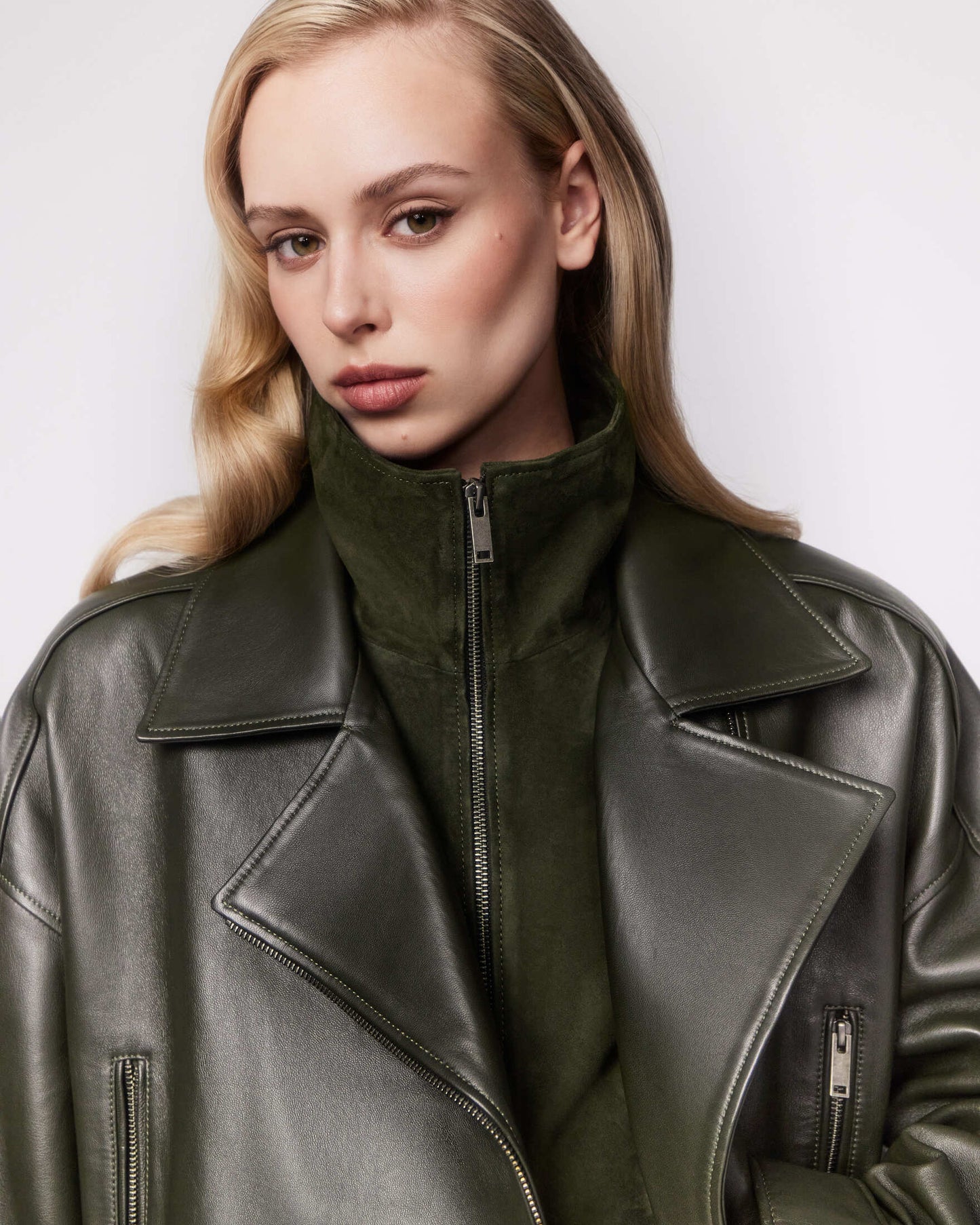 Rêverie leather jacket