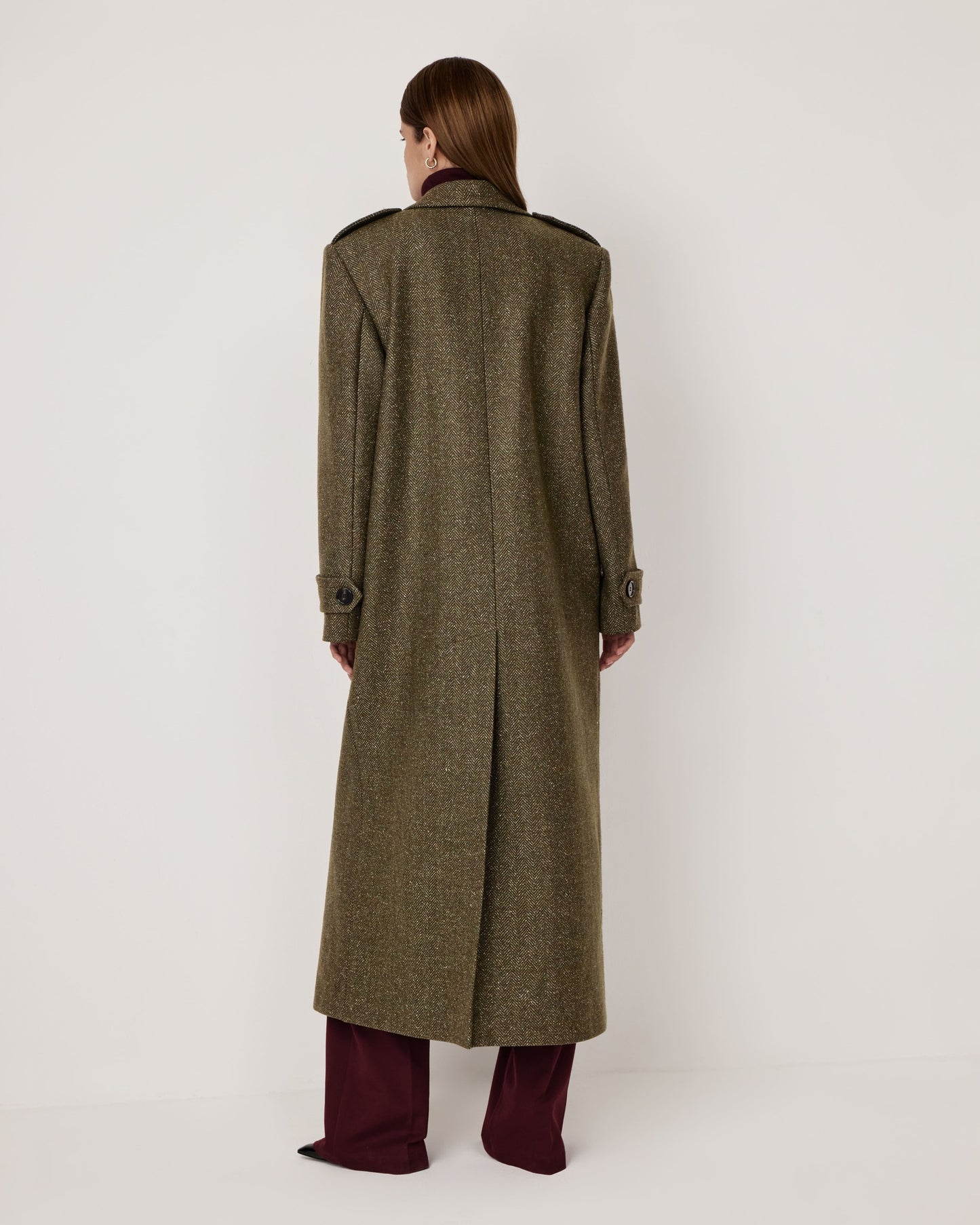 Herringbone coat