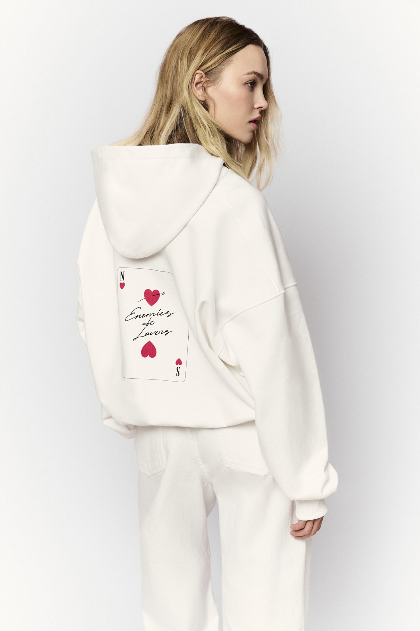 Enemies to lovers hooded sweatshirt