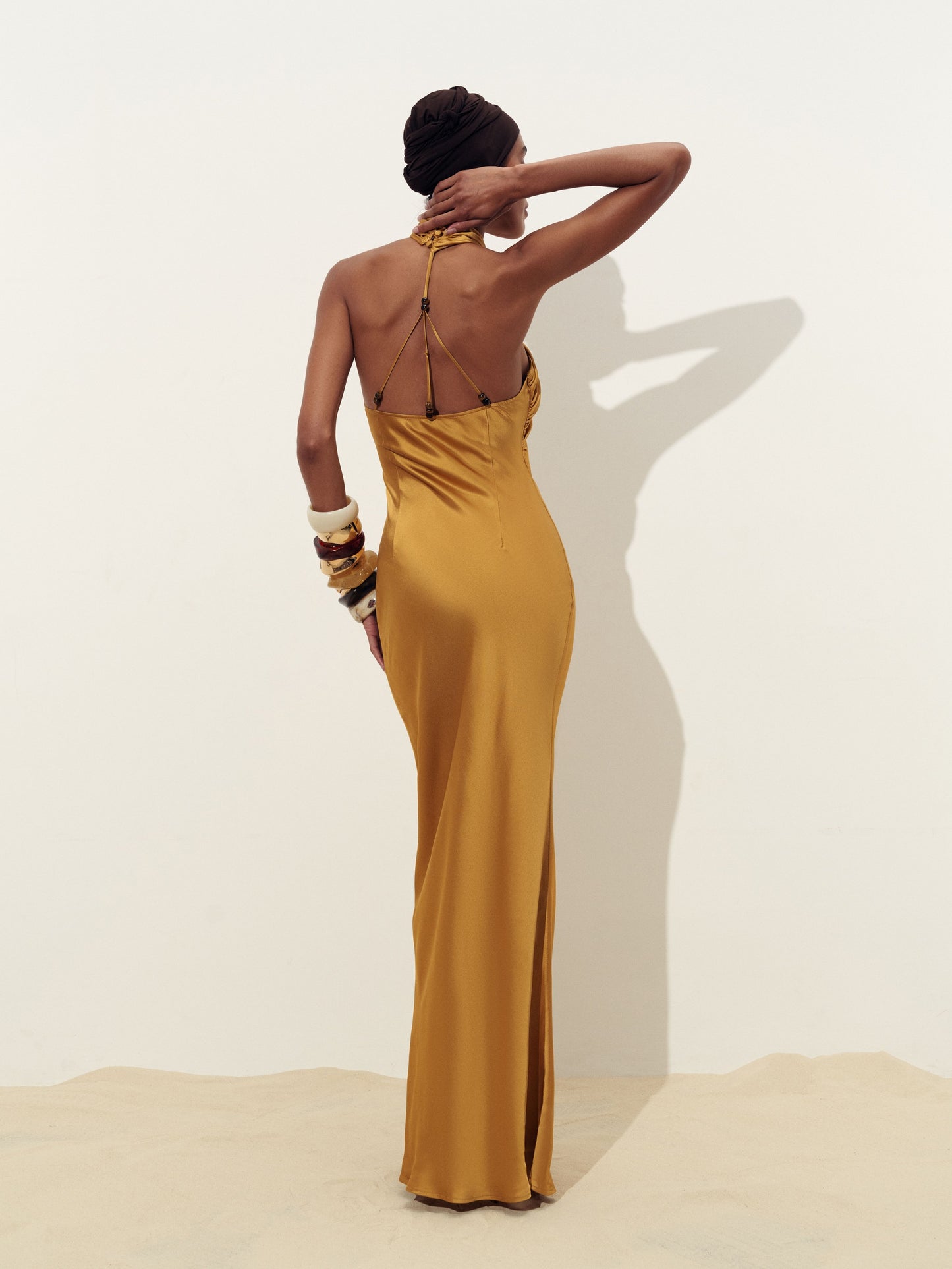 Gold Reef Maxi Dress