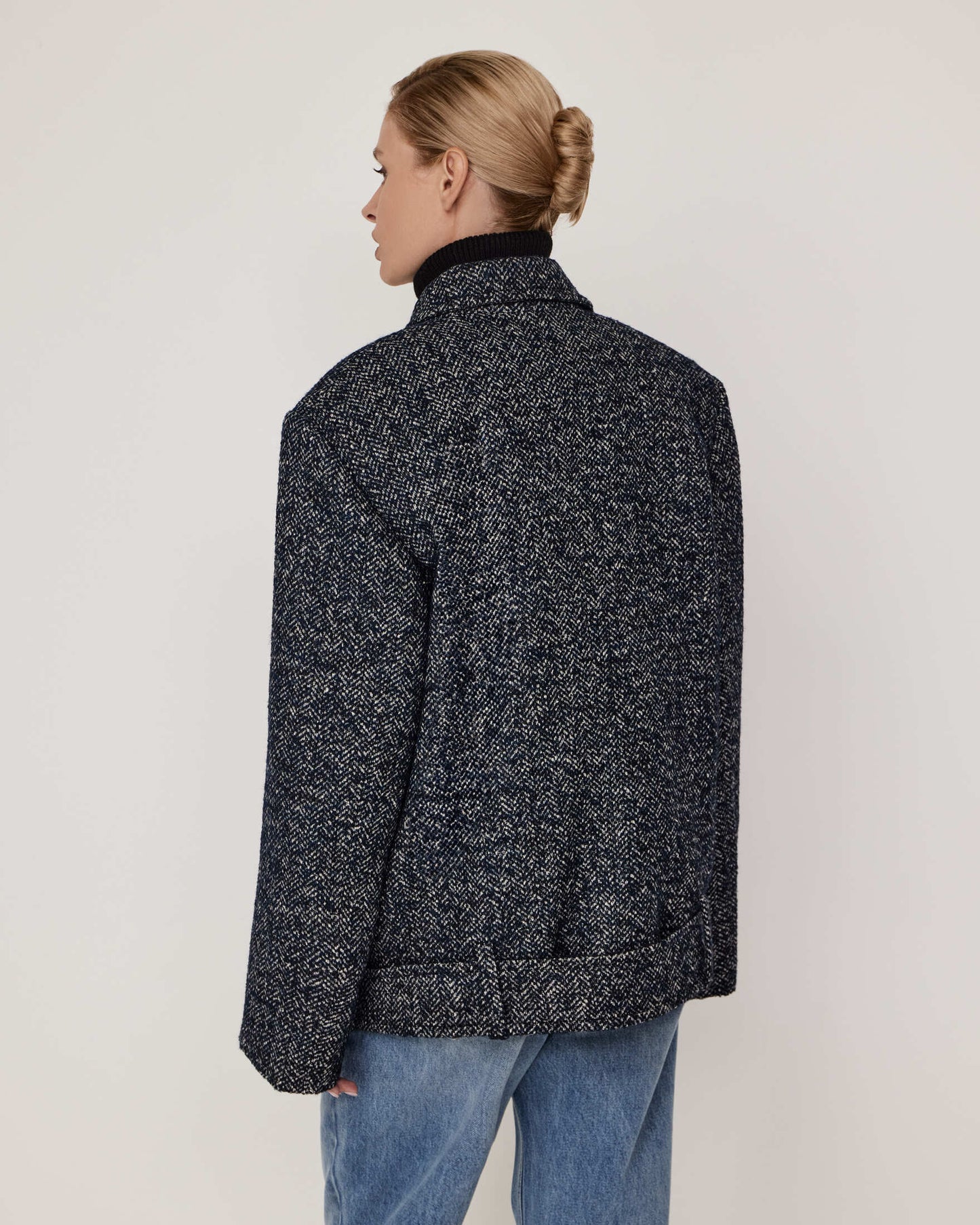 Thames cropped coat