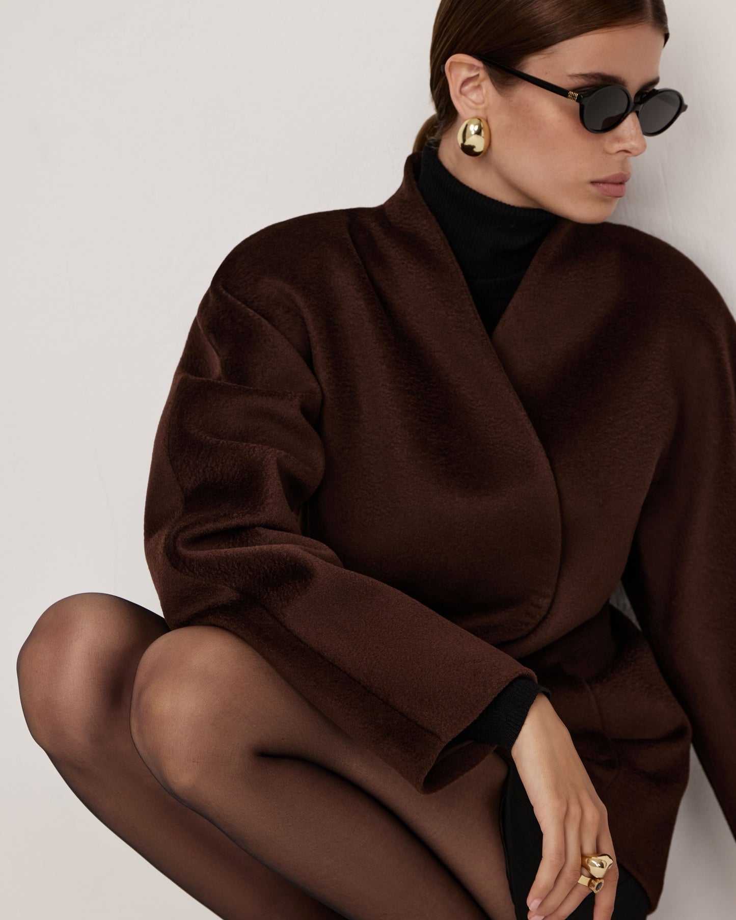 Elizabeth cropped coat