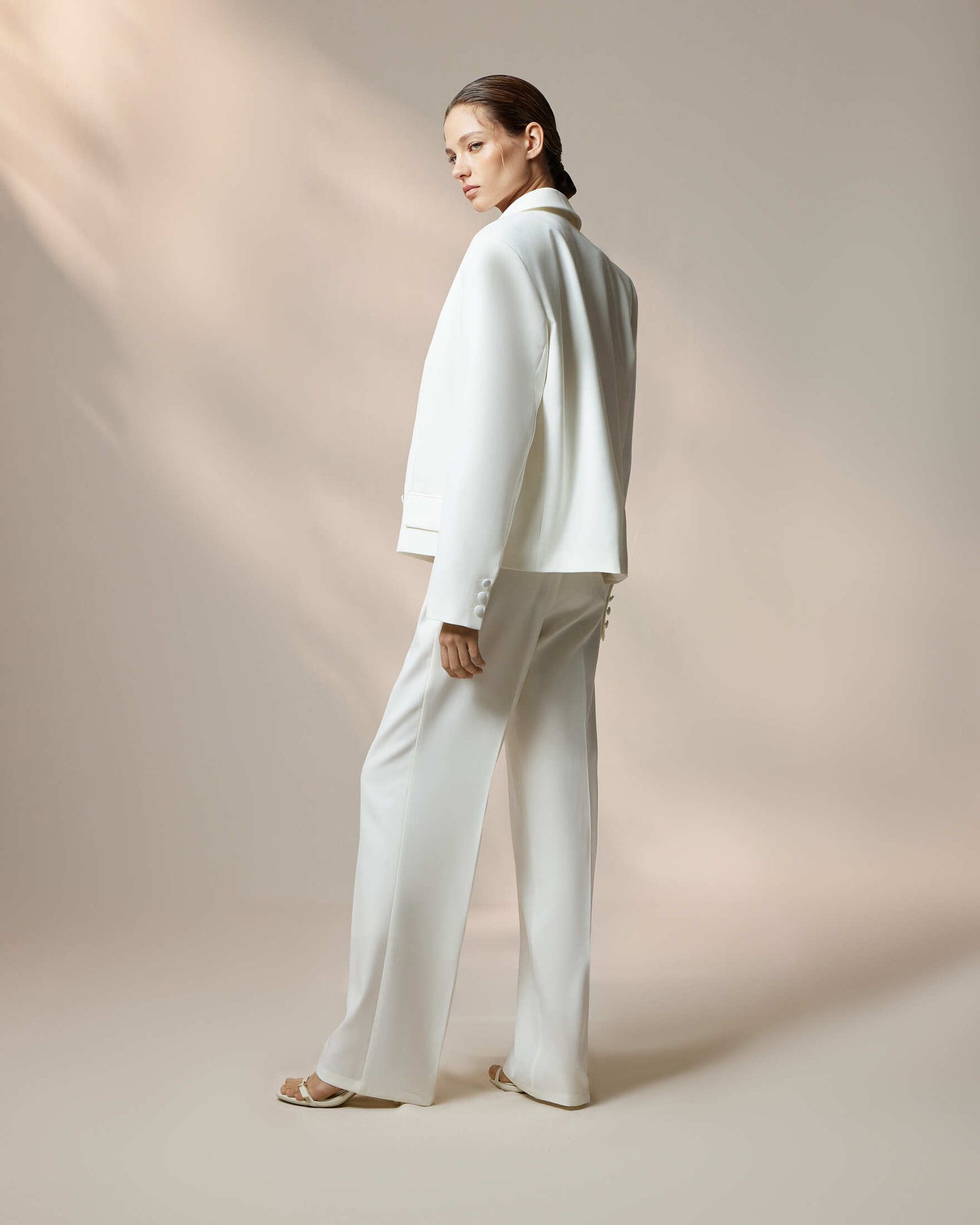 Straight cut pants