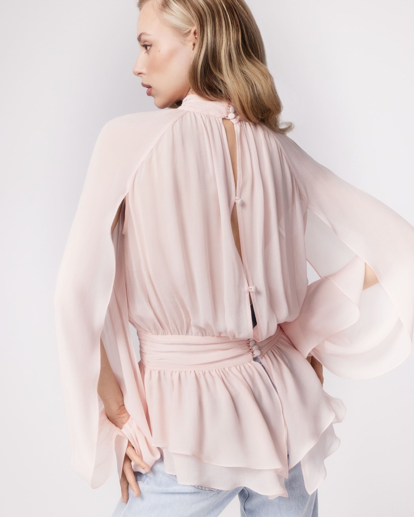 Italian chiffon blouse