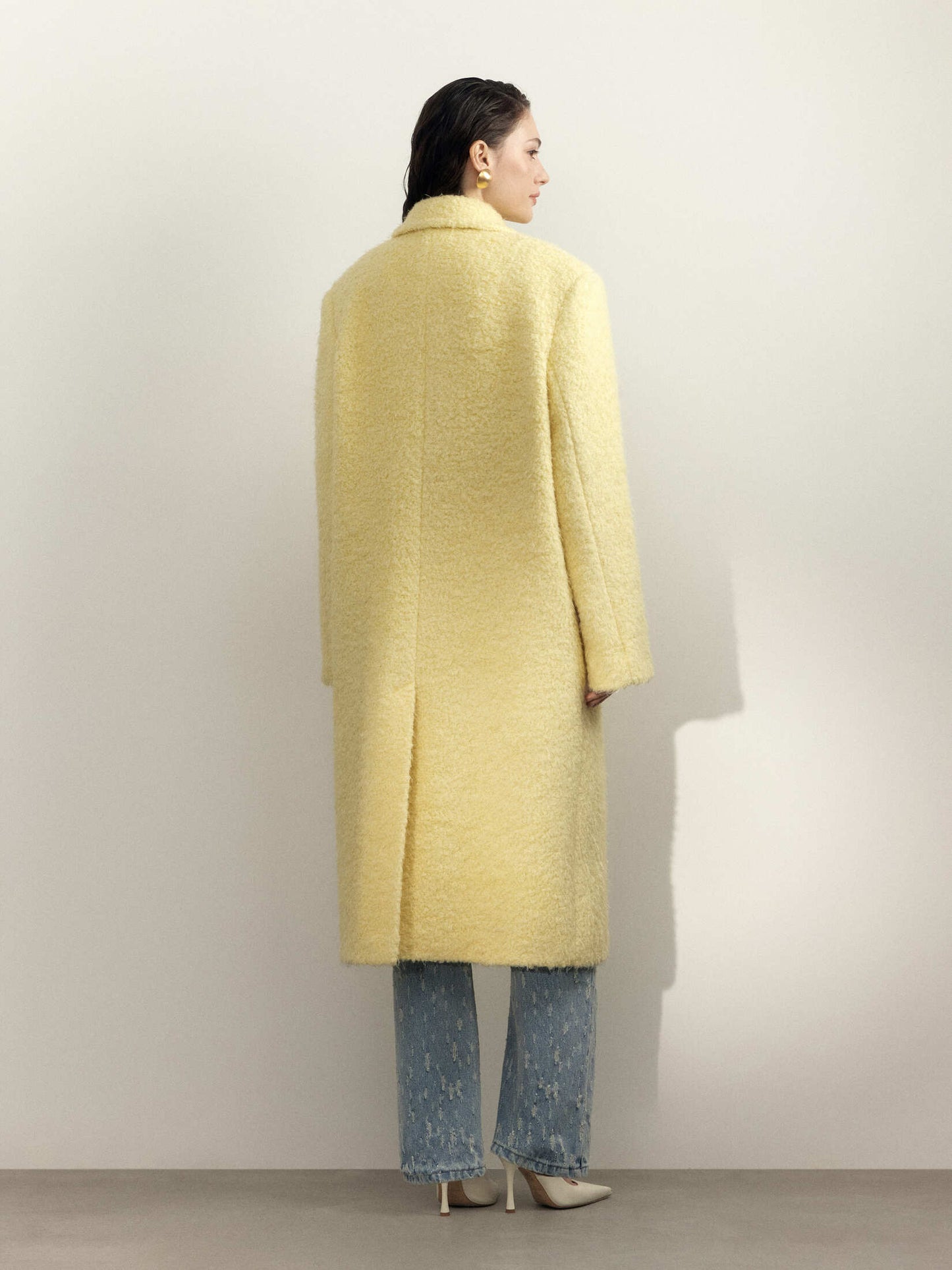Textured Wool Coat