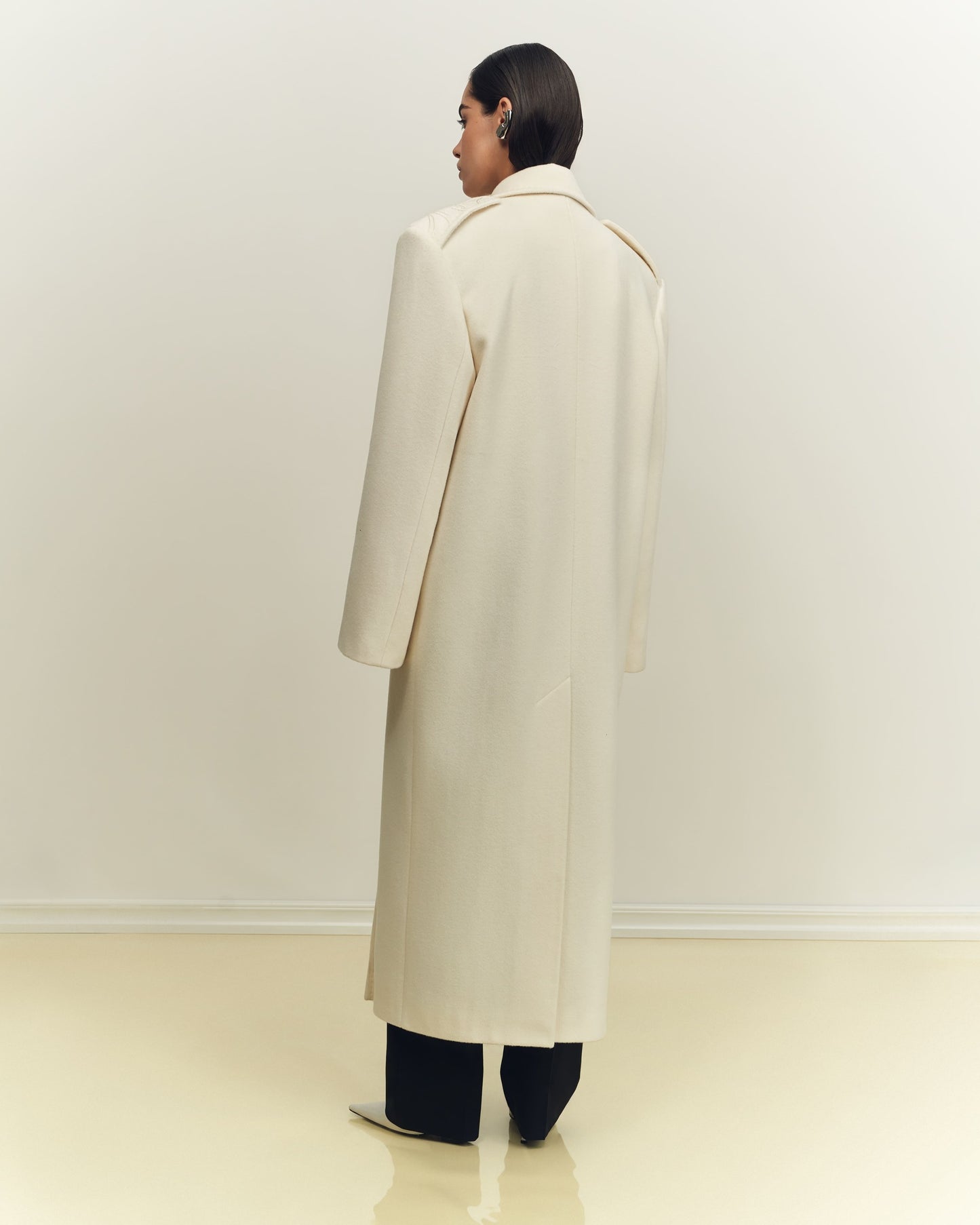 Coat with bead embroidery Moonstone