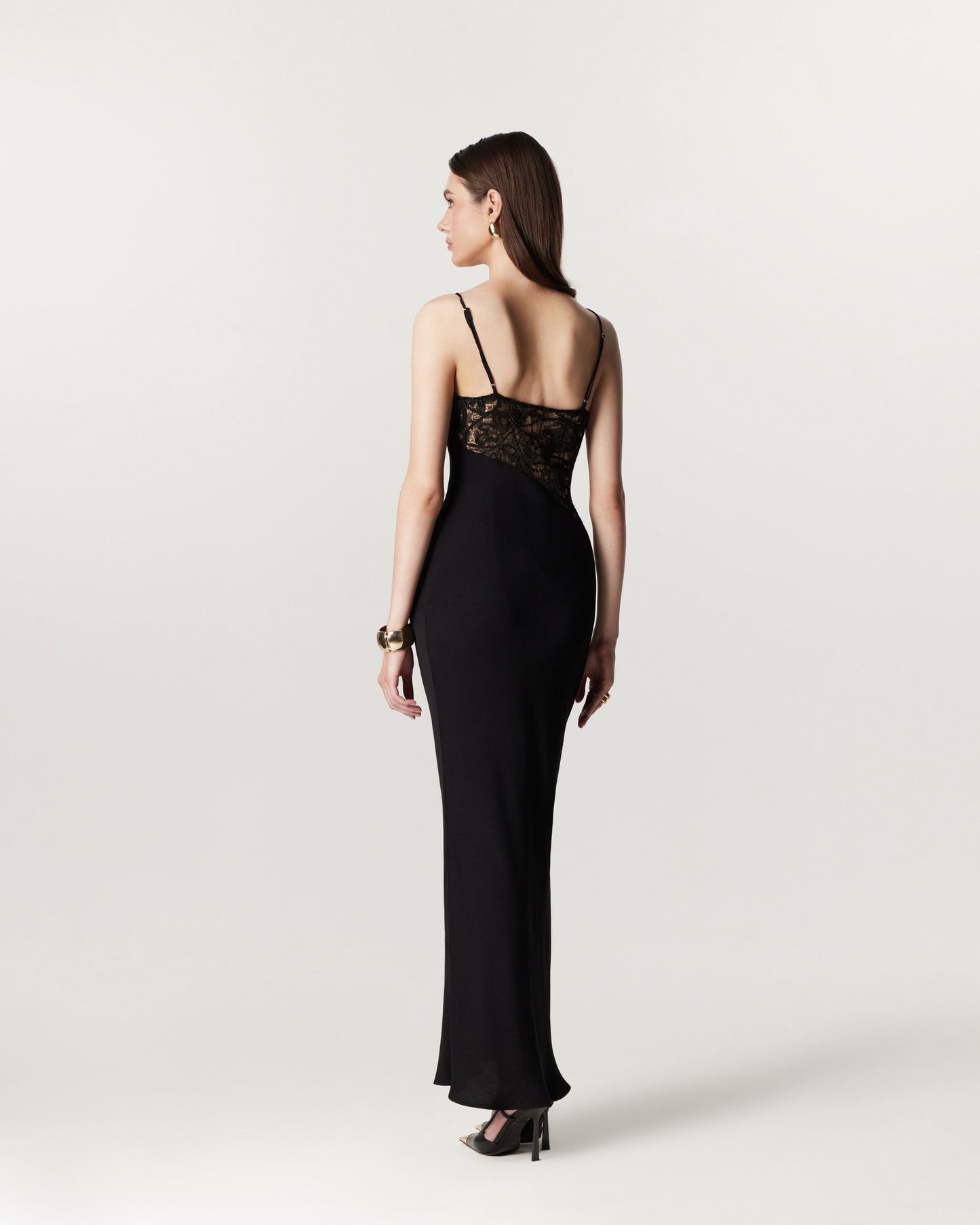 Trina Maxi Combination dress