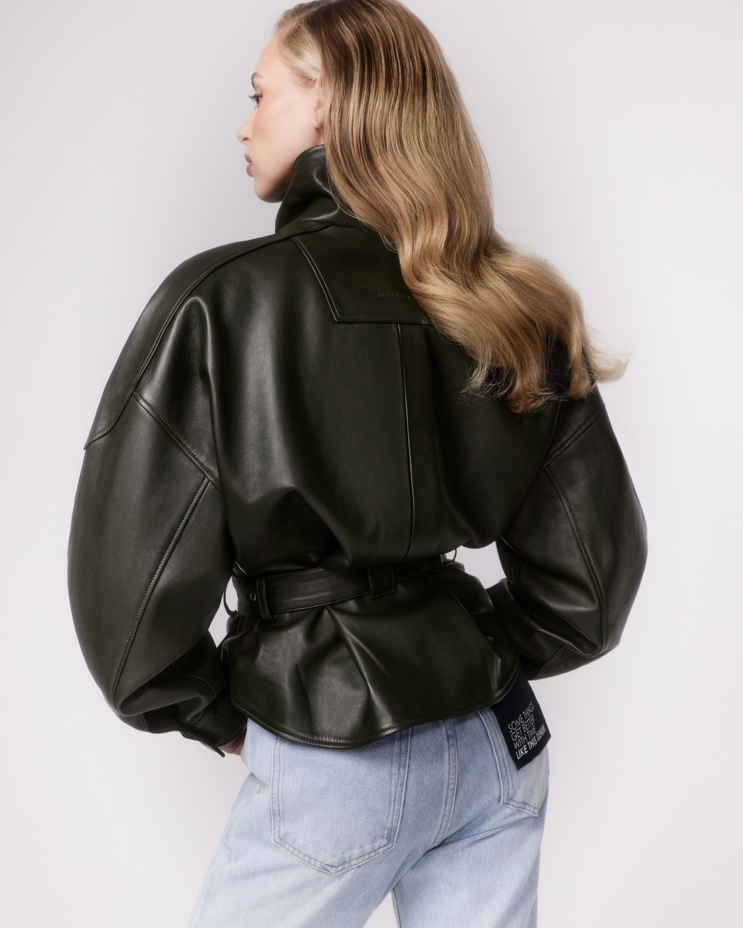 Rêverie leather jacket