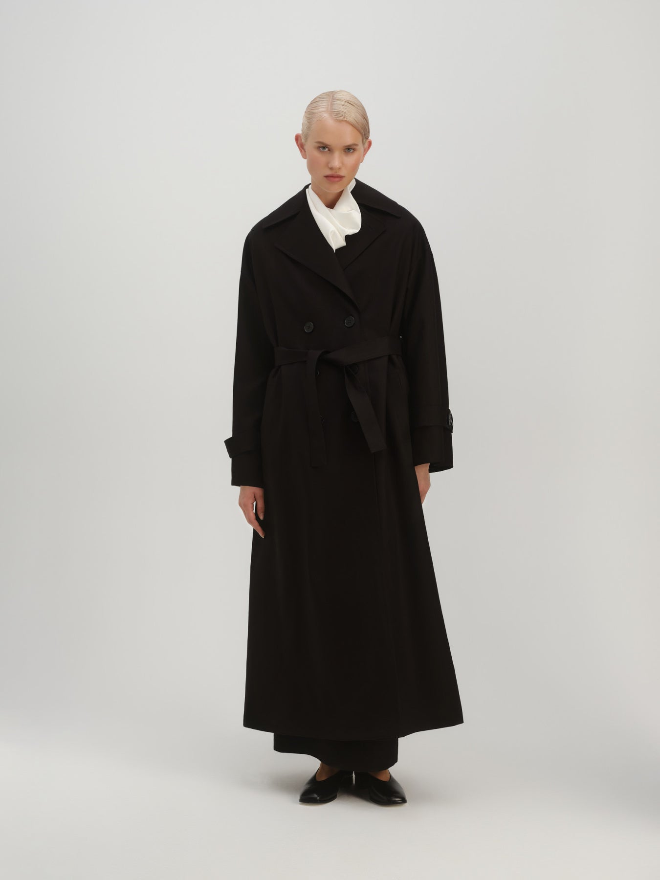 Cotton trench coat