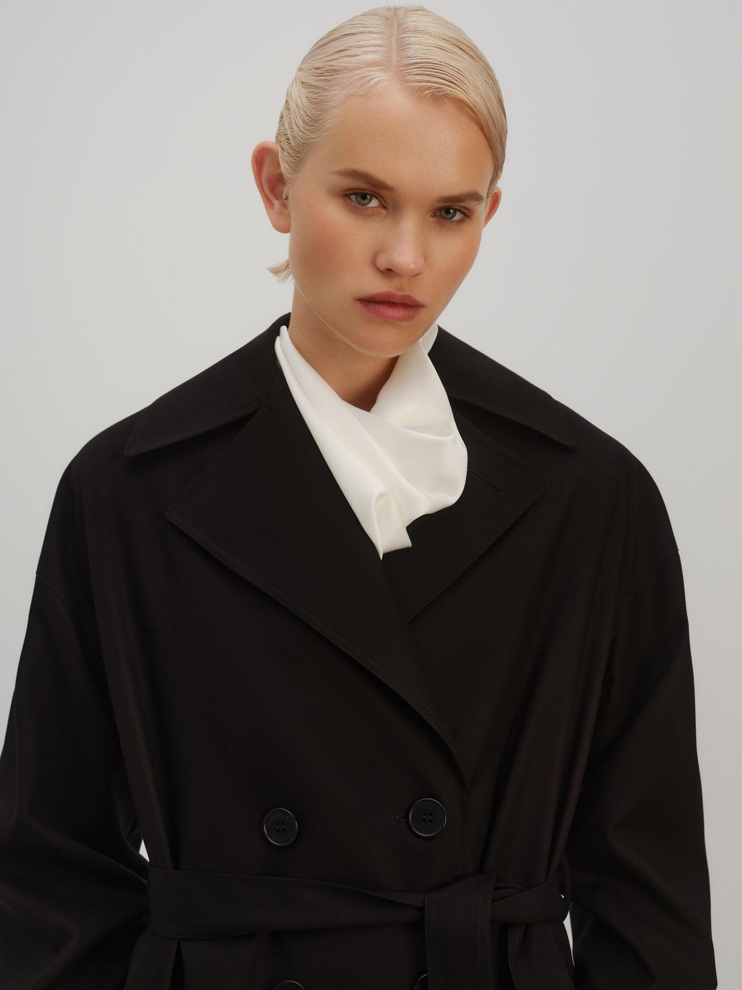 Cotton trench coat