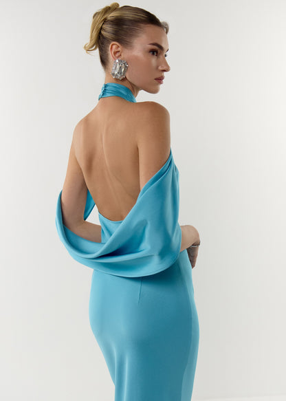 Blue Lagoon Maxi Dress