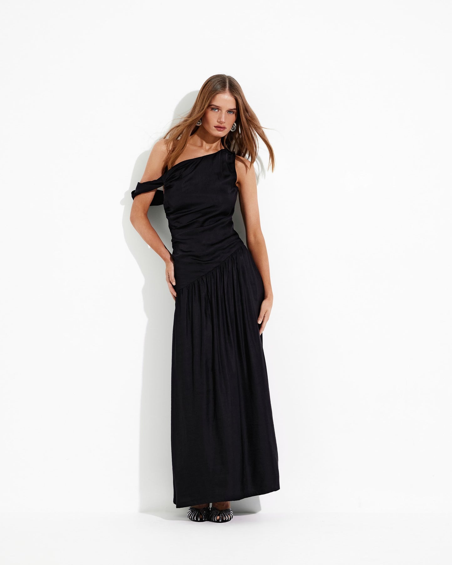 Italian linen maxi Dress