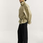 Italian cotton parka with a removable vest