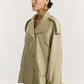 Italian cotton parka with a removable vest