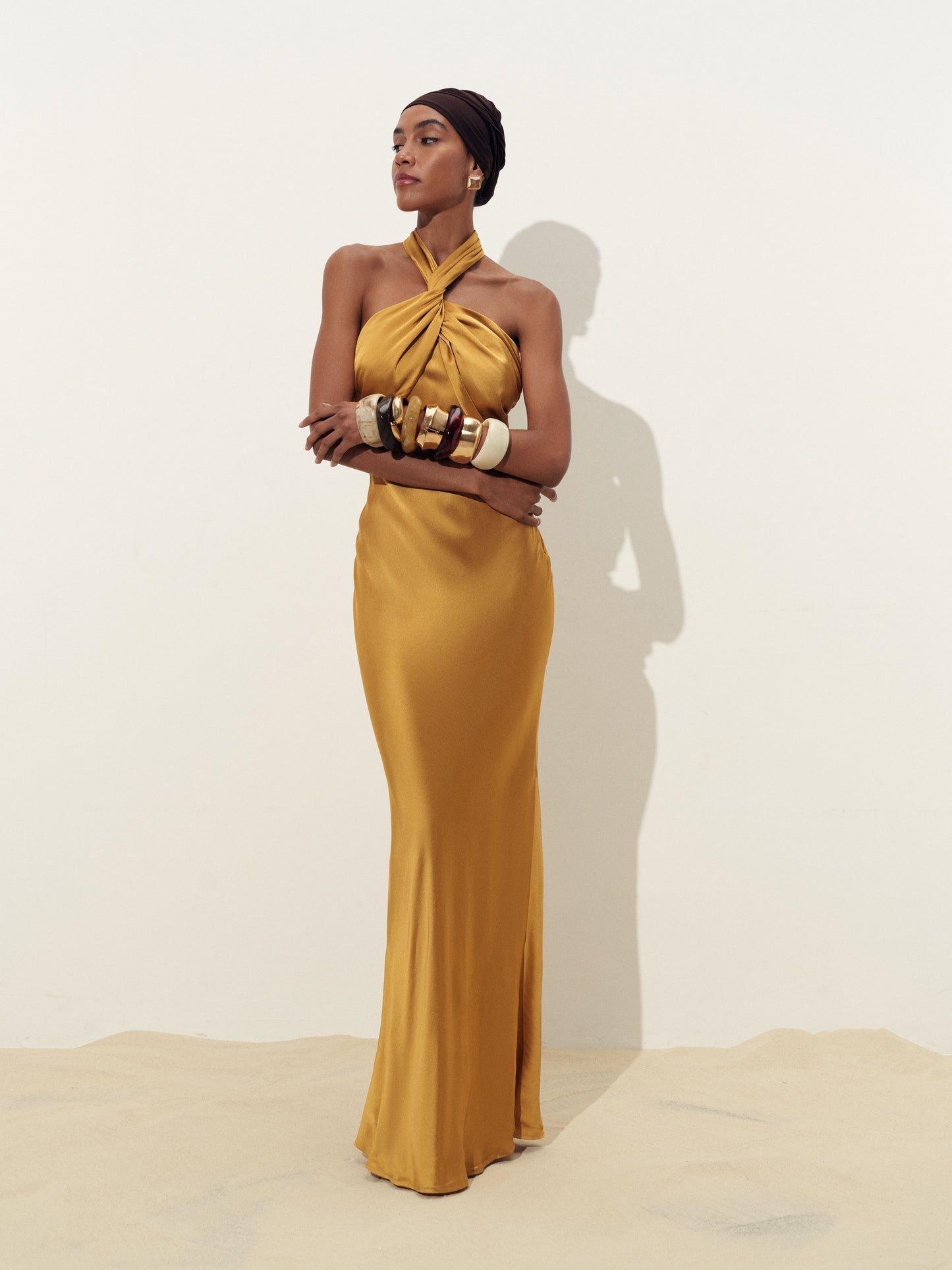 Gold Reef Maxi Dress