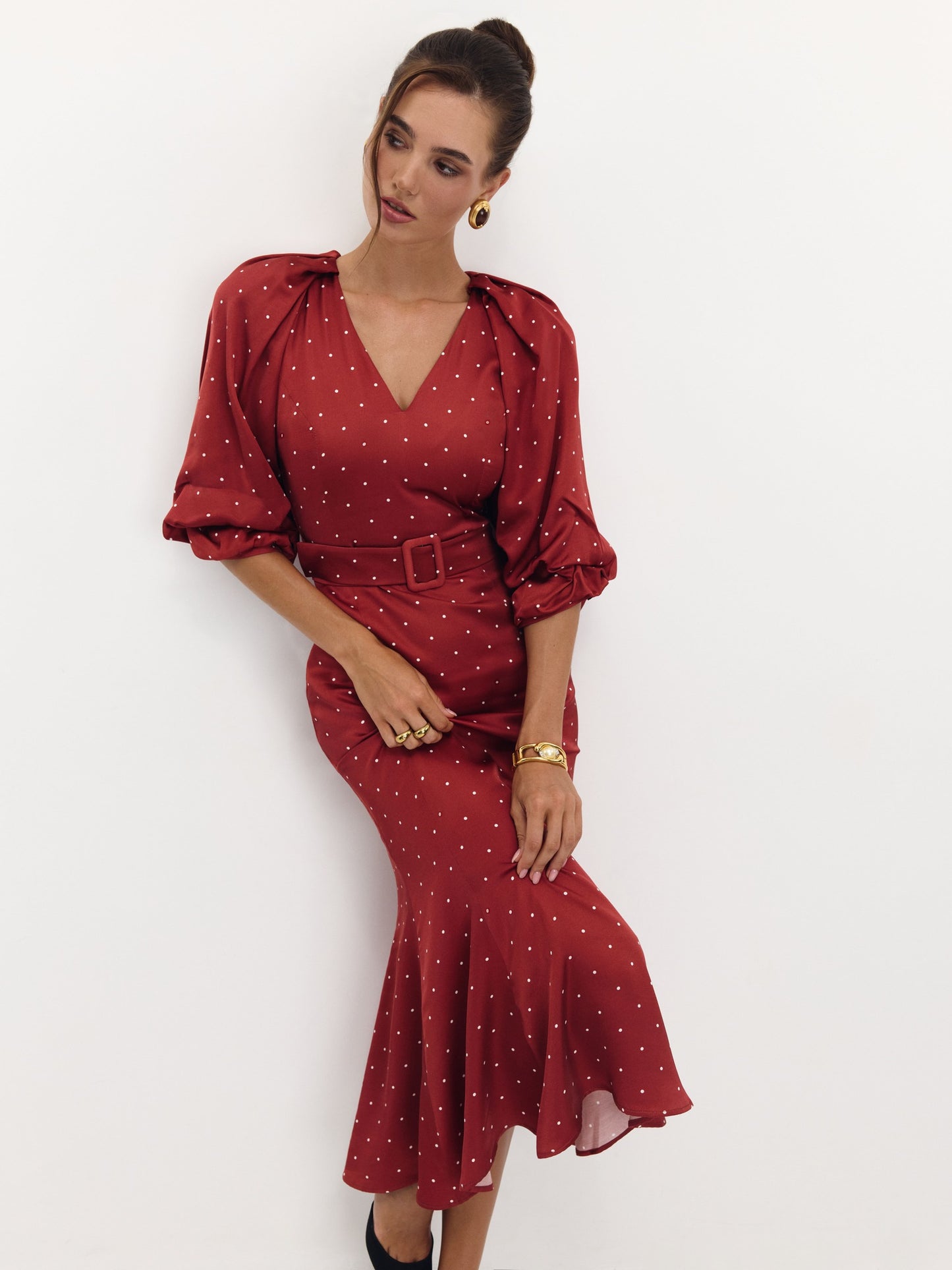 Rosso Secco Dress