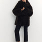 Double-sided fur coat made of Tigrado