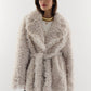 Double-sided fur coat made of Tigrado