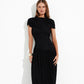 Selene Draped Maxi Dress