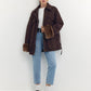 Parka with natural fur trim Como