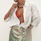 Mini skirt with sequins