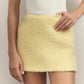 Textured wool Skirt