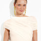 Helios Draped Maxi Dress