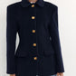 Mezzanotte cropped coat