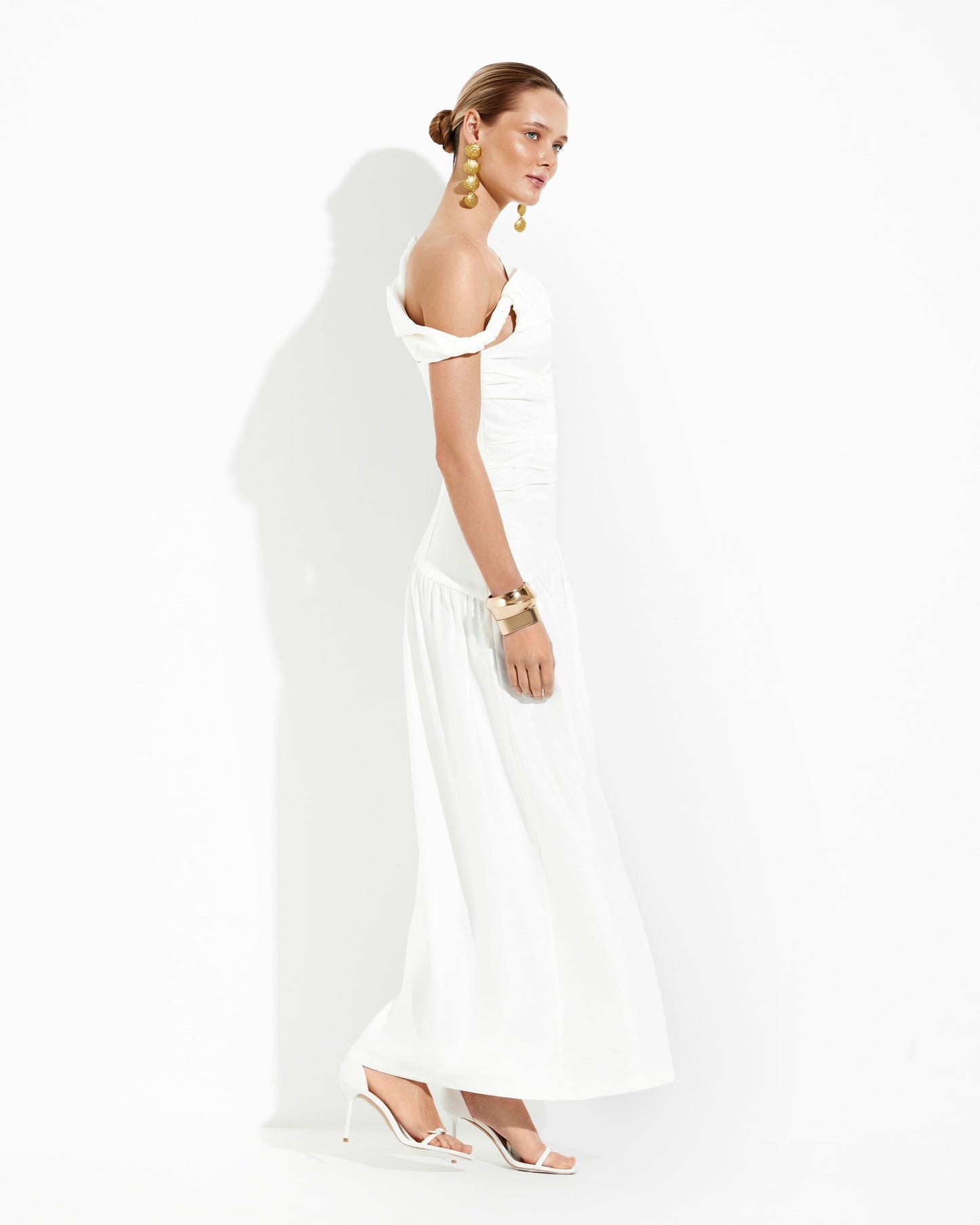 Italian linen maxi Dress