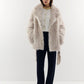 Double-sided fur coat made of Tigrado