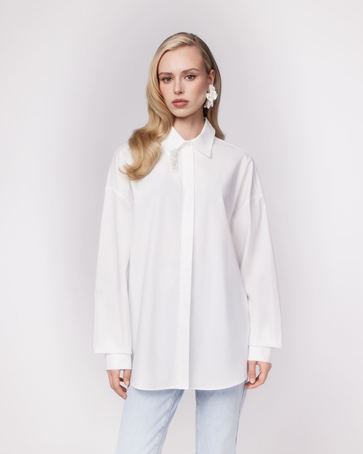 Fleur cotton shirt