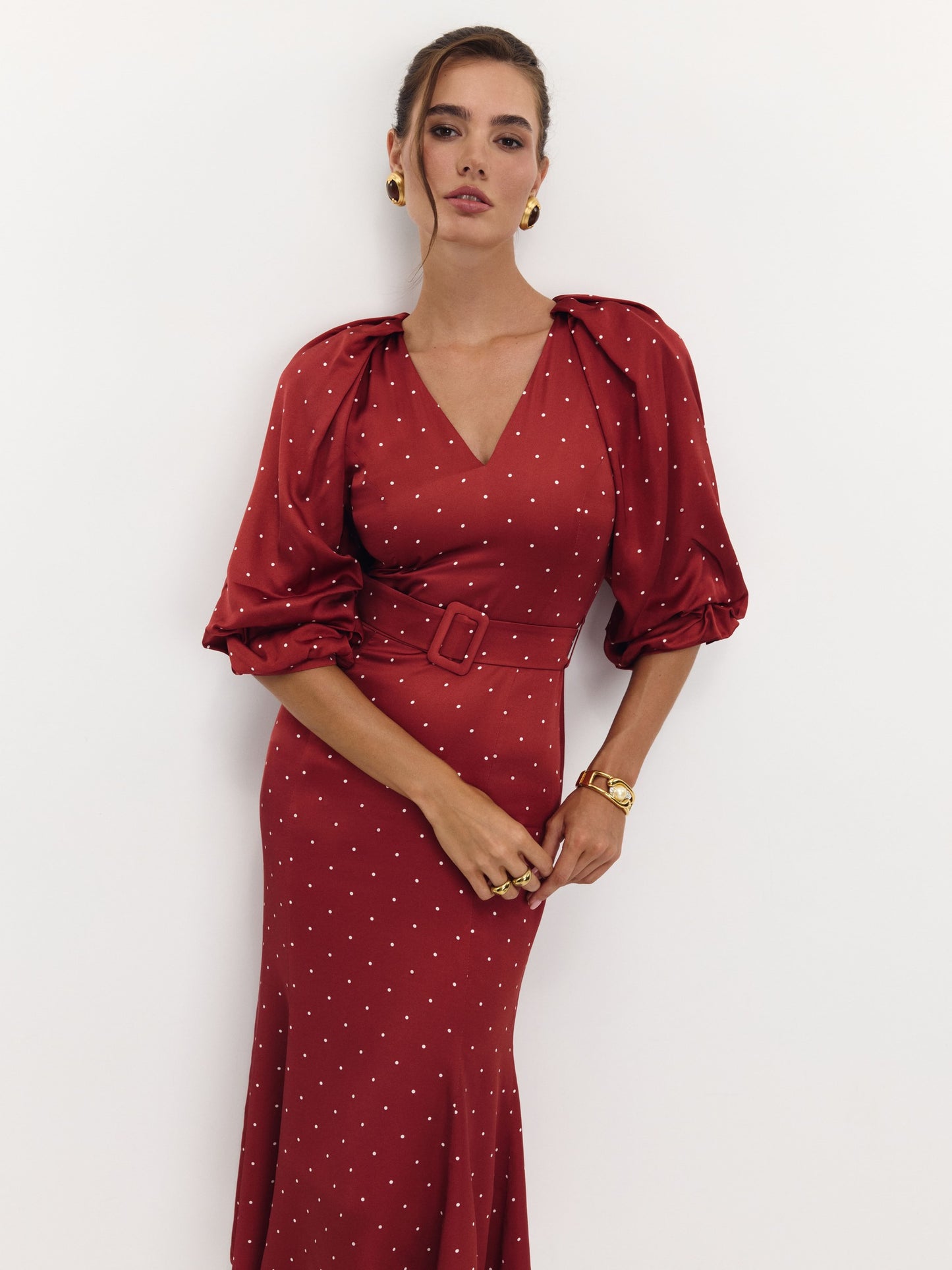 Rosso Secco Dress