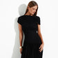 Selene Draped Maxi Dress