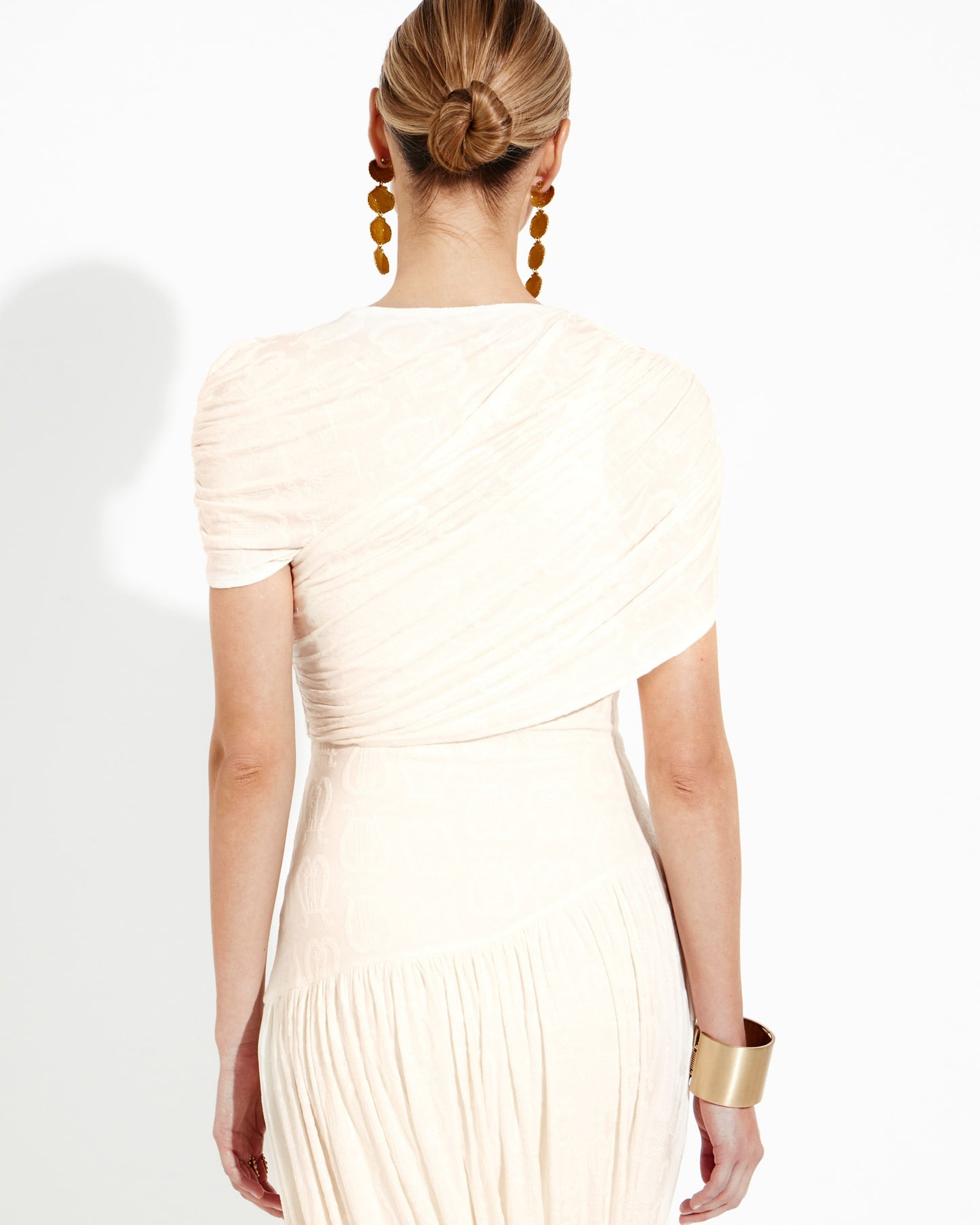 Helios Draped Maxi Dress