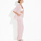 Straight cut trousers made of Italian linen