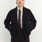 Insulated jacket made of genuine suede