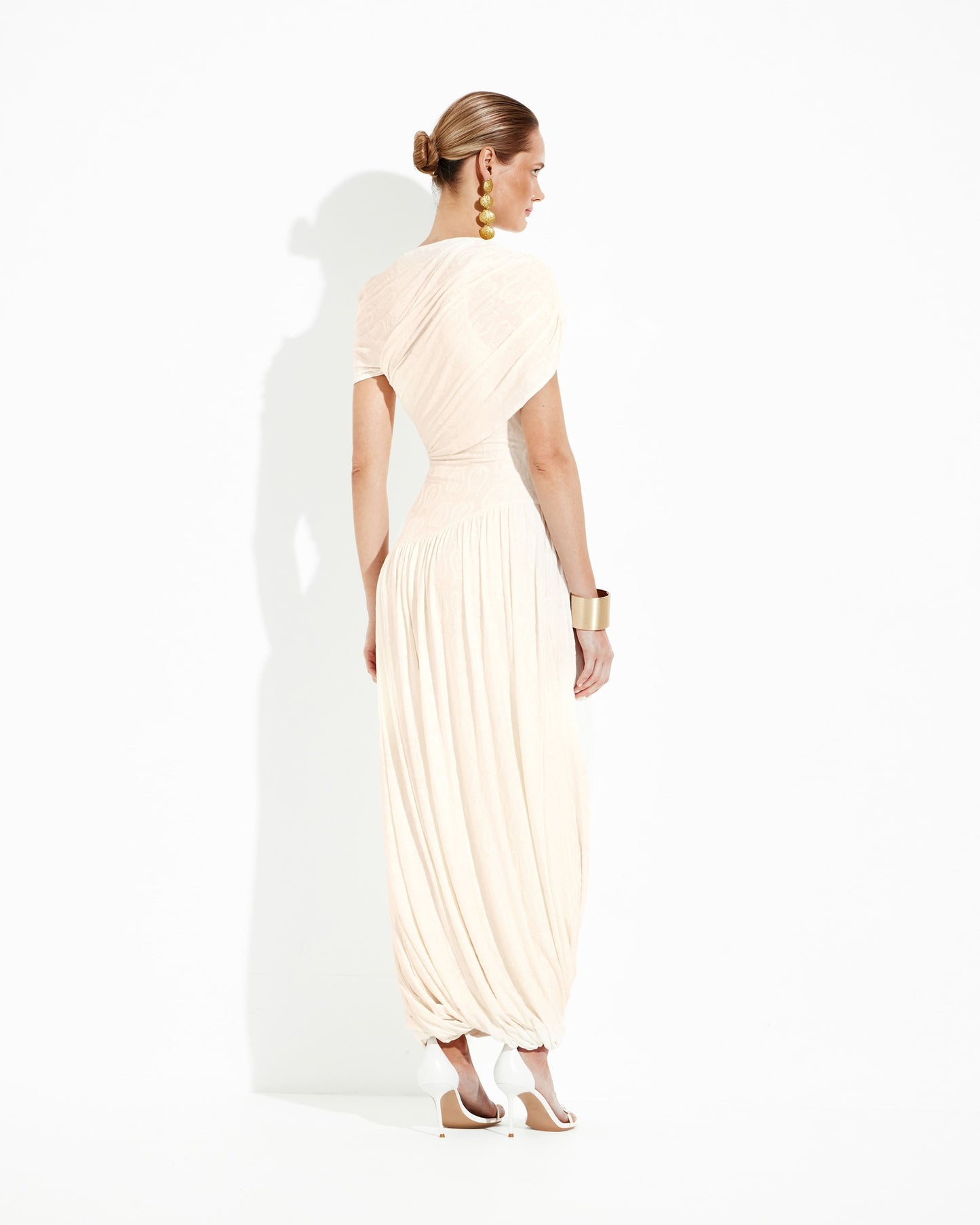 Helios Draped Maxi Dress