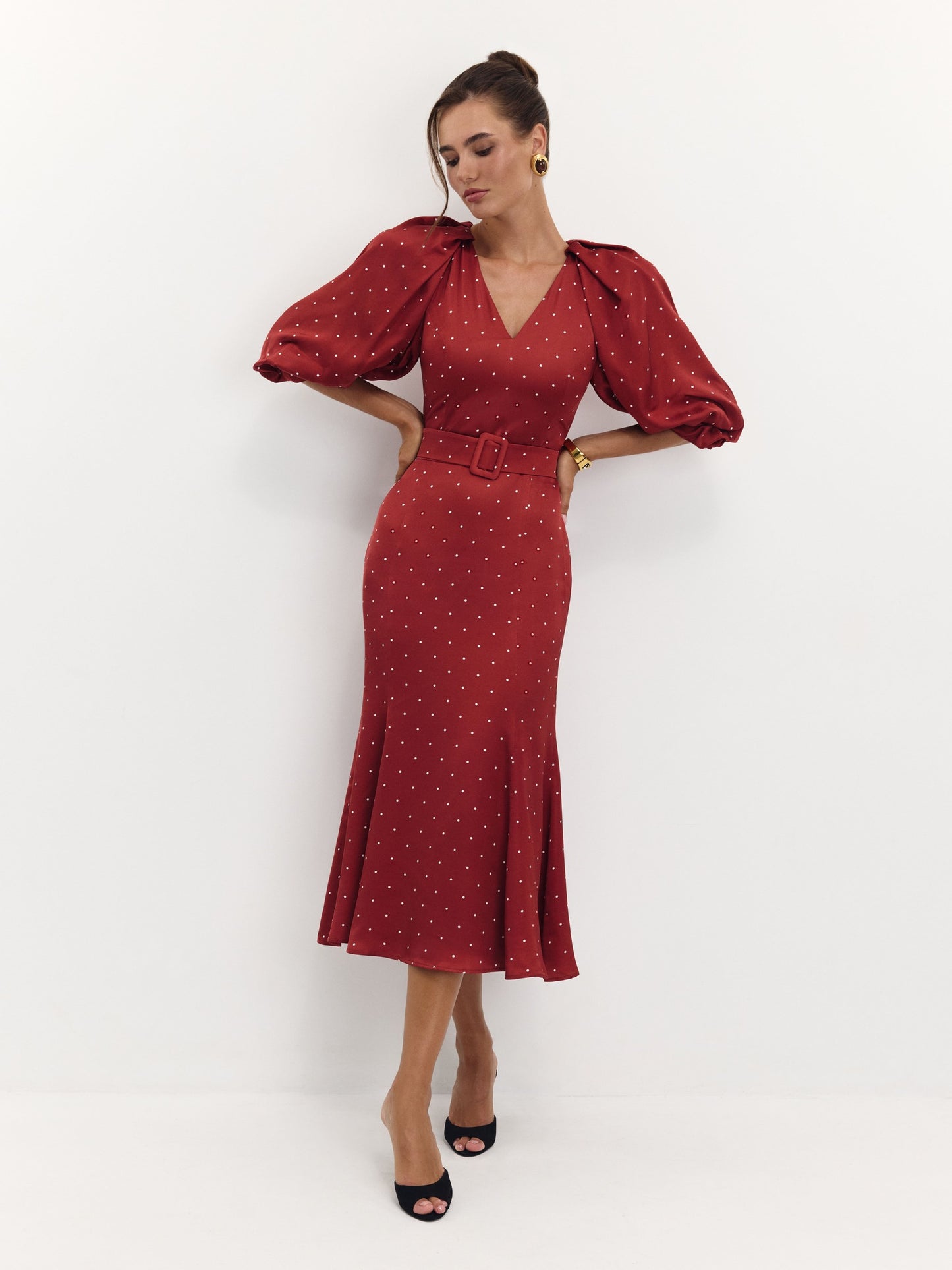 Rosso Secco Dress