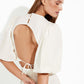 Jumpsuit with an open back