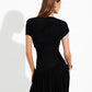 Selene Draped Maxi Dress